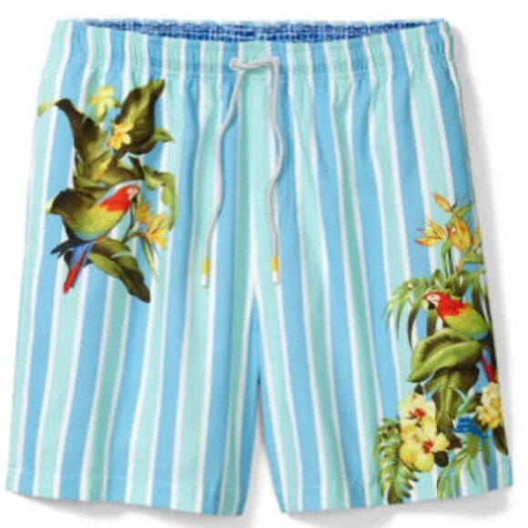 TOMMY BAHAMA Naples Havana Cabana Stripe Swim Trunks Size: XL NWT - Picture 1 of 3